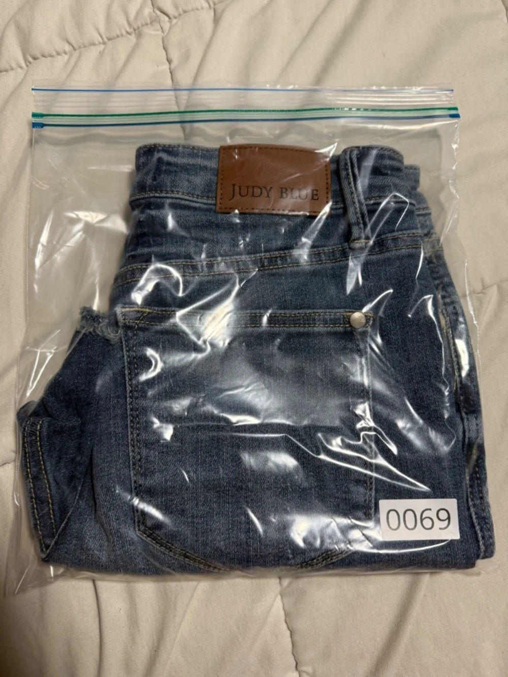 Judy Blue Los Angeles Jean Shorts Medium Cotton Blend